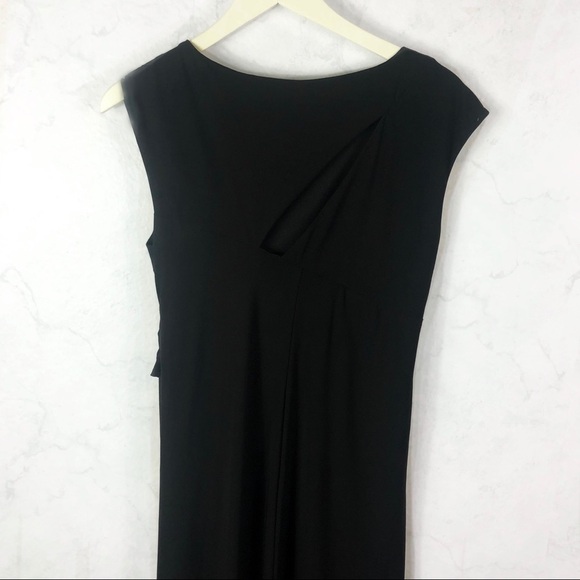 [R&M Richards] Classic Black Maxi Dress - Picture 6 of 7